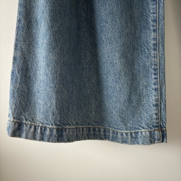 NWOT Agolde Ellis Trouser Wide Leg Baggy Lyocell Recycled Nylon Pleated Jeans - Picture 10 of 12